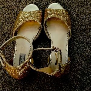 Simply Styled Girls Glitter Heels 13/1